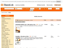 Tablet Screenshot of knihy.bazos.sk