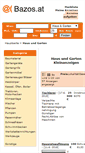 Mobile Screenshot of haus.bazos.at