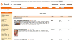 Desktop Screenshot of knihy.bazos.cz