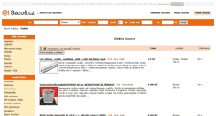 Desktop Screenshot of elektro.bazos.cz