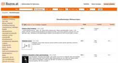 Desktop Screenshot of dienstleistungen.bazos.at