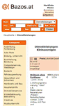 Mobile Screenshot of dienstleistungen.bazos.at