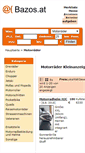 Mobile Screenshot of motorrader.bazos.at