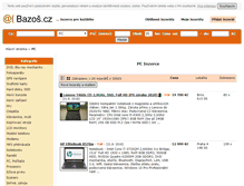 Tablet Screenshot of pc.bazos.cz