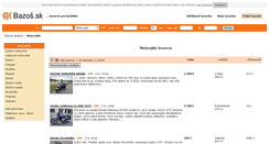 Desktop Screenshot of motocykle.bazos.sk