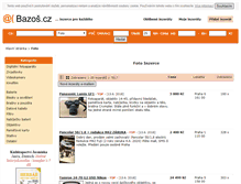 Tablet Screenshot of foto.bazos.cz
