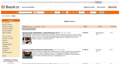 Desktop Screenshot of hudba.bazos.cz
