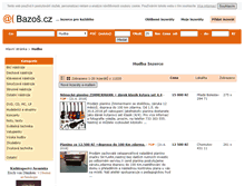 Tablet Screenshot of hudba.bazos.cz