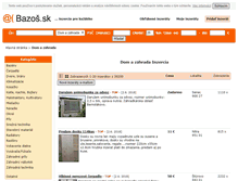 Tablet Screenshot of dom.bazos.sk