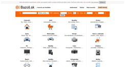 Desktop Screenshot of bazos.sk